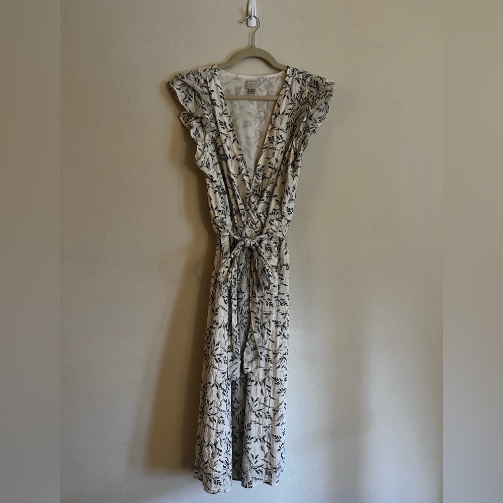🖤🤍a new day midi sleeveless dress size L 🤍🖤